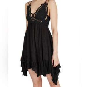 Black Lace Free People Dress